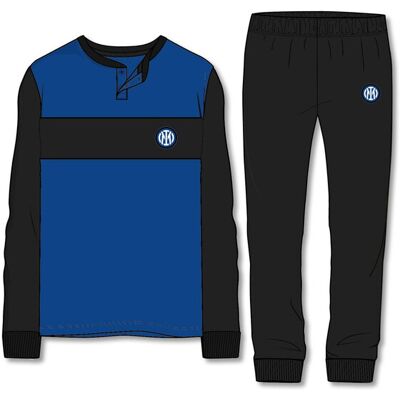 HERMET Fc Inter Pigiama Serafino Interlock Bambino 14A HERMET Fc Inter Pigiama Serafino Interlock Bambino 14A