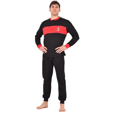 HERMET Ac Milan Pigiama Interlock XXL HERMET Ac Milan Pigiama Interlock XXL