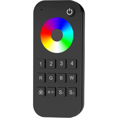 MXM Telecomando RGBW per strisce LED 4 zone - DC 3V, portata 30m, fino a 4 strisce LED MXM Telecomando RGBW per strisce LED 4 zone - DC 3V, portata 30m, fino a 4 strisce LED