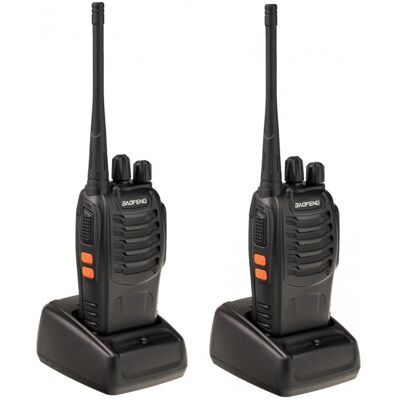 Set di 2 radio UHF Baofeng BF-888S Set di 2 radio UHF Baofeng BF-888S