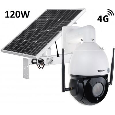 Telecamera IP PTZ 4G rotante Secutek SBS-NC79G-30X con ricarica solare 120W / 60A Telecamera IP PTZ 4G rotante Secutek SBS-NC79G-30X con ricarica solare 120W / 60A