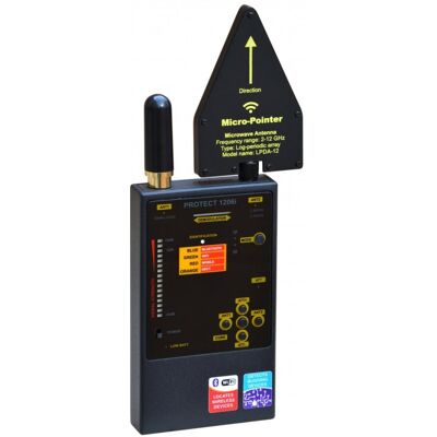Digiscan Labs - Protect 1206i - 50-4000MHz - Rilevatore di segnale RF Digiscan Labs - Protect 1206i - 50-4000MHz - Rilevatore di segnale RF