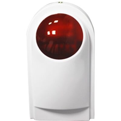 Secutek JD-W03 Sirena wireless da esterno - Allarme sonoro e luminoso Secutek JD-W03 Sirena wireless da esterno - Allarme sonoro e luminoso