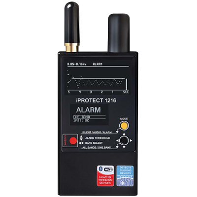 Rilevatore di segnali wireless Digiscan Labs - VHF/UHF LTE WiFi 5GHz - iPROTECT 1216 Rilevatore di segnali wireless Digiscan Labs - VHF/UHF LTE WiFi 5GHz - iPROTECT 1216