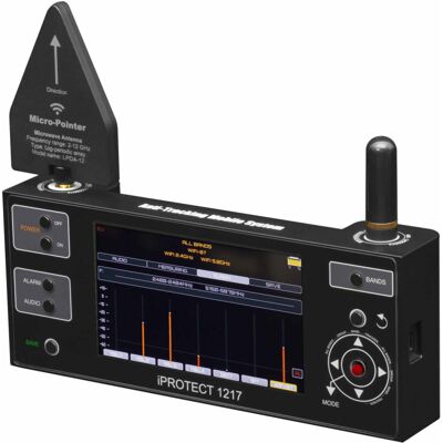 Digiscan Labs Rilevatore di segnali wireless iPROTECT 1217 Digiscan Labs Rilevatore di segnali wireless iPROTECT 1217