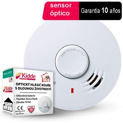 Kidde - 10Y29 - batteria al litio 10 anni - Rilevatore ottico di fumo Kidde - 10Y29 - batteria al litio 10 anni - Rilevatore ottico di fumo