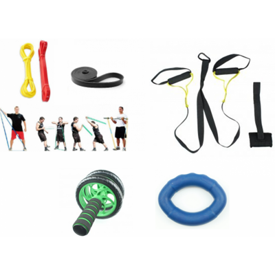 Accessori Fitness MXM - Elastici, Ruota Addominali, Sistema di Forza - Fitness a Casa Accessori Fitness MXM - Elastici, Ruota Addominali, Sistema di Forza - Fitness a Casa
