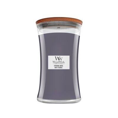Candela Grande Clessidra Evening Onyx di WoodWick - Candela Candela Grande Clessidra Evening Onyx di WoodWick - Candela
