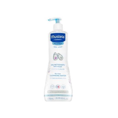 Mustela Bébé No-Rinse Cleansing Water L'acqua detergente per bambini 750 ml Mustela Bébé No-Rinse Cleansing Water L'acqua detergente per bambini 750 ml