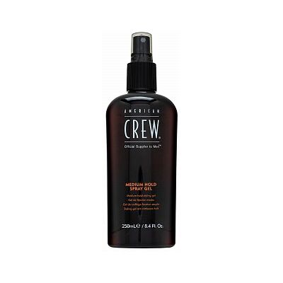American Crew Medium Hold Spray Gel gel in spray per una fissazione media 250 ml American Crew Medium Hold Spray Gel gel in spray per una fissazione media 250 ml