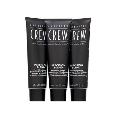 Colorazione Naturale Media di American Crew - Miscela di Precisione - 3x40ml Colorazione Naturale Media di American Crew - Miscela di Precisione - 3x40ml