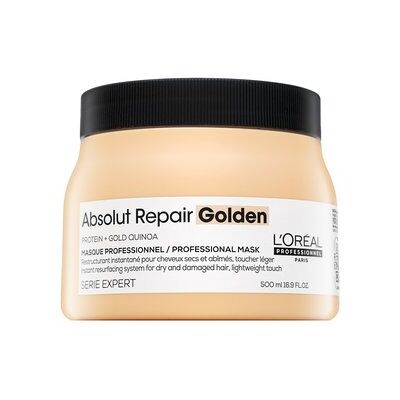 L´Oréal Professionnel Série Expert Absolut Repair Gold Quinoa + Protein Golden Masque maschera nutriente per capelli molto danneggiati 500 ml L´Oréal Professionnel Série Expert Absolut Repair Gold Quinoa + Protein Golden Masque maschera nutriente per capelli molto danneggiati 500 ml
