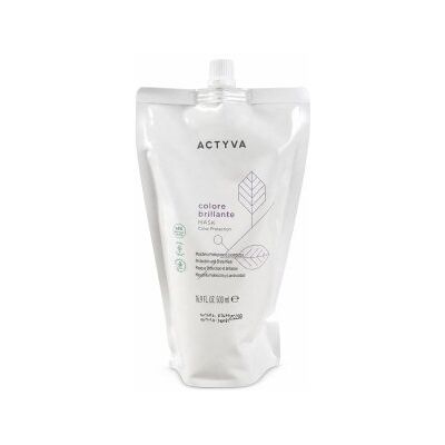 Kemon Actyva Colore Brillante Protection and Shine Mask maschera rinforzante per lucentezza e protezione dei capelli colorati Refill 500 ml Kemon Actyva Colore Brillante Protection and Shine Mask maschera rinforzante per lucentezza e protezione dei capelli colorati Refill 500 ml
