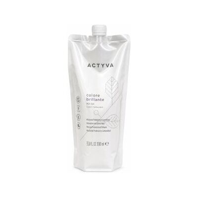Kemon Actyva Colore Brillante Protection and Shine Mask maschera rinforzante per lucentezza e protezione dei capelli colorati Refill 1000 ml Kemon Actyva Colore Brillante Protection and Shine Mask maschera rinforzante per lucentezza e protezione dei capelli colorati Refill 1000 ml