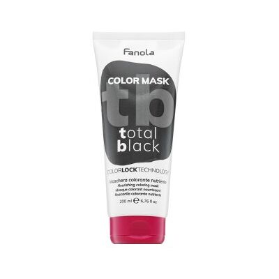 Fanola Maschera Colorata Nera - Colore Semipermanente Fanola Maschera Colorata Nera - Colore Semipermanente
