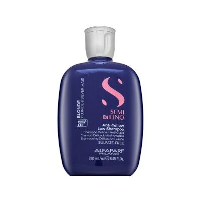 Shampoo Alfaparf Milano Semi Di Lino Blonde & Silver - Biondo & Argento - 250ml Shampoo Alfaparf Milano Semi Di Lino Blonde & Silver - Biondo & Argento - 250ml