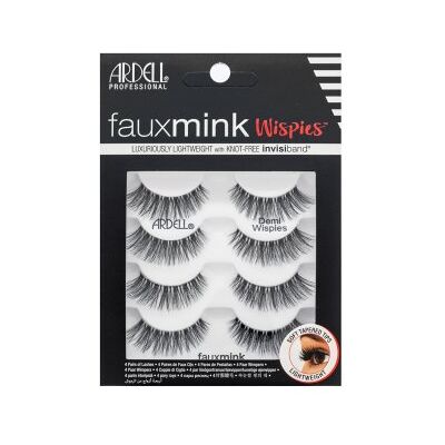 Ciglia finte Ardell Faux Mink Demi Wispies - Confezione da 4 paia Ciglia finte Ardell Faux Mink Demi Wispies - Confezione da 4 paia