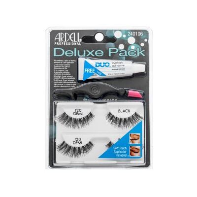 Ardell Deluxe Pack ciglia finte da incollare - impostare 120 Demi Black Ardell Deluxe Pack ciglia finte da incollare - impostare 120 Demi Black