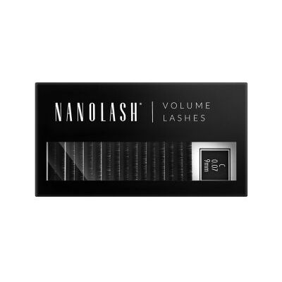 Nanolash Volume Lashes 0.07 C ciglia finte 9 mm Nanolash Volume Lashes 0.07 C ciglia finte 9 mm