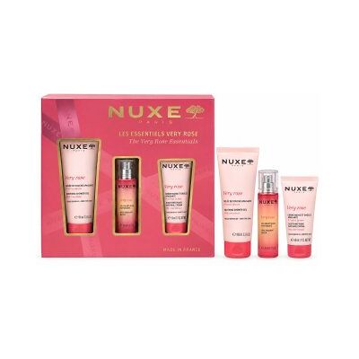 Nuxe The Very Rose Essentials kit per la cura del viso 100 ml + 50 ml + 30 ml Nuxe The Very Rose Essentials kit per la cura del viso 100 ml + 50 ml + 30 ml