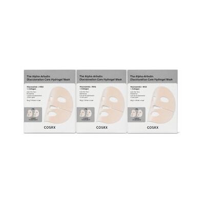 COSRX maschera idrogel The Alpha-Arbutin Discoloration Care Hydrogel Mask 3 x 34 g COSRX maschera idrogel The Alpha-Arbutin Discoloration Care Hydrogel Mask 3 x 34 g