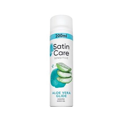 Gillette Satin Care gel da barba Sensitive Aloe Vera Shave Gel 200 ml Gillette Satin Care gel da barba Sensitive Aloe Vera Shave Gel 200 ml
