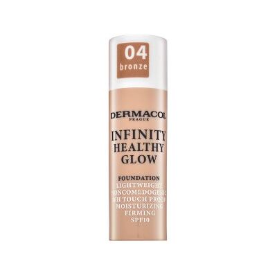 Dermacol Infinity Healthy Glow Foundation fondotinta con effetto illuminante 04 Bronze 20 g Dermacol Infinity Healthy Glow Foundation fondotinta con effetto illuminante 04 Bronze 20 g