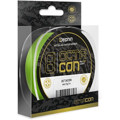 Delphin OctaCON / verde fluo 0,08 mm / 5,0 kg / 135 m Delphin OctaCON / verde fluo 0,08 mm / 5,0 kg / 135 m