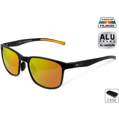 Delphin Occhiali polarizzati SG BLACK lenti arancioni Delphin Occhiali polarizzati SG BLACK lenti arancioni