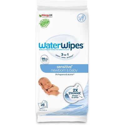 WaterWipes Salviette Delicate - Salviette umidificate per bambini WaterWipes Salviette Delicate - Salviette umidificate per bambini