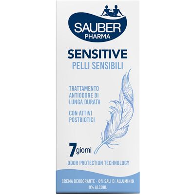 Italsilva commerciale srl SAUBER DEO 7GG SENSITIVE CREMA Italsilva commerciale srl SAUBER DEO 7GG SENSITIVE CREMA