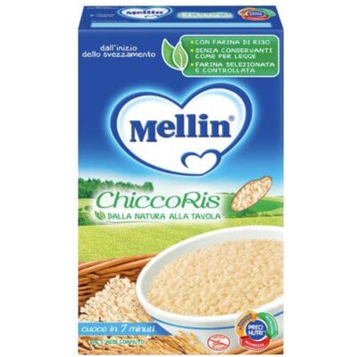 Danone Nutricia Chiccoris 5M+ Cibo per Bambini Riso - Senza Glutine Danone Nutricia Chiccoris 5M+ Cibo per Bambini Riso - Senza Glutine