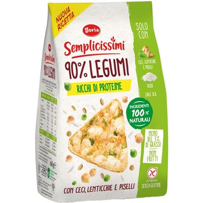 Bauli Spa Doria Ceci Lenticchie Piselli Snack - Chips di Legumi Senza Glutine Bauli Spa Doria Ceci Lenticchie Piselli Snack - Chips di Legumi Senza Glutine