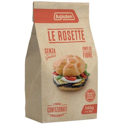 Agluten Le Rosette Pane Rustico Senza Glutine - Pane Agluten Le Rosette Pane Rustico Senza Glutine - Pane