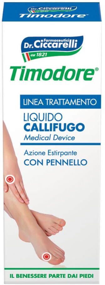 Farmaceutici Dott.Ciccarelli Timodore, Liquido Callifugo con Pennello, 12 ml 1 Farmaceutici Dott.Ciccarelli Timodore, Liquido Callifugo con Pennello, 12 ml