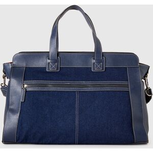 United Colors Of Benetton Benetton, Borsa Messenger In Canvas, Blu Scuro, Uomo U United Colors Of Benetton Benetton, Borsa Messenger In Canvas, Blu Scuro, Uomo U