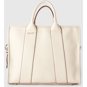 United Colors Of Benetton Benetton, Maxi Borsa Tote, Bianco Panna, Donna U United Colors Of Benetton Benetton, Maxi Borsa Tote, Bianco Panna, Donna U