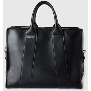 United Colors Of Benetton Benetton, Maxi Borsa Tote, Nero, Donna U United Colors Of Benetton Benetton, Maxi Borsa Tote, Nero, Donna U