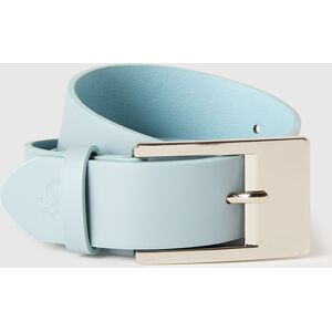 United Colors Of Benetton Benetton, Cintura Con Fibbia Rettangolare, Blu Chiaro, Donna United Colors Of Benetton Benetton, Cintura Con Fibbia Rettangolare, Blu Chiaro, Donna
