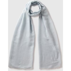 United Colors Of Benetton Benetton, Sciarpa In Misto Seta, Blu Chiaro, Donna U United Colors Of Benetton Benetton, Sciarpa In Misto Seta, Blu Chiaro, Donna U