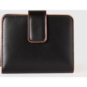 United Colors Of Benetton Benetton, Portafoglio Compatto, Nero, Donna U United Colors Of Benetton Benetton, Portafoglio Compatto, Nero, Donna U