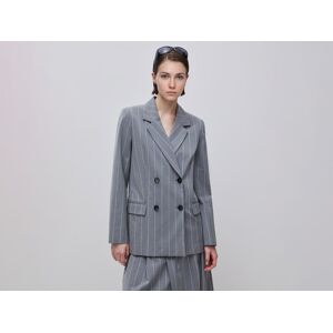 United Colors Of Benetton Benetton, Giacca Gessata Doppiopetto, Grigio, Donna United Colors Of Benetton Benetton, Giacca Gessata Doppiopetto, Grigio, Donna