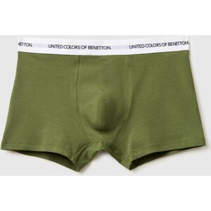 United Colors Of Benetton Benetton, Boxer In Cotone Bio Stretch, Verde Militare, Uomo XL United Colors Of Benetton Benetton, Boxer In Cotone Bio Stretch, Verde Militare, Uomo XL