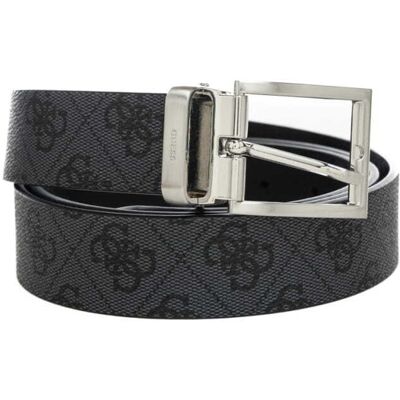 Guess cintura da uomo con stampa pattern logo 4g nero Guess cintura da uomo con stampa pattern logo 4g nero