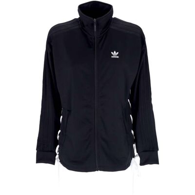Adidas Giacca Tuta Donna Laced Tracktop Black Adidas Giacca Tuta Donna Laced Tracktop Black