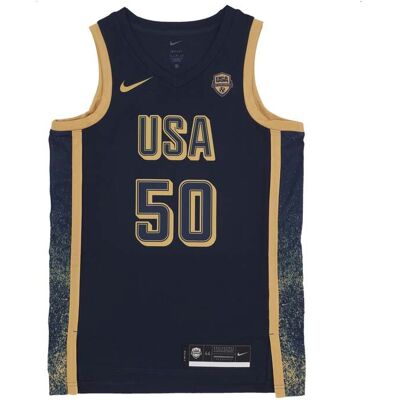 Nike Canotta Basket Uomo 50th Anniversary Limited Jersey Team Usa Obsidian/truly Gold Nike Canotta Basket Uomo 50th Anniversary Limited Jersey Team Usa Obsidian/truly Gold