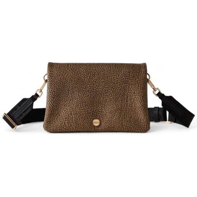 Borbonese Borsa a tracolla Soft Donna Marrone - 920235-220-311 Borbonese Borsa a tracolla Soft Donna Marrone - 920235-220-311