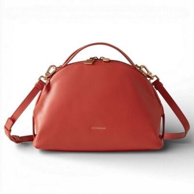 Borsa Sexy S. con Tracolla BORBONESE Vitello Nappato Red Papaya - 923329-0202-522 Borsa Sexy S. con Tracolla BORBONESE Vitello Nappato Red Papaya - 923329-0202-522