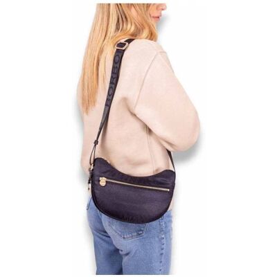 Borsa a tracolla BORBONESE LUNA BAG MINI Donna Nero - 934137-I15-Y66 Borsa a tracolla BORBONESE LUNA BAG MINI Donna Nero - 934137-I15-Y66