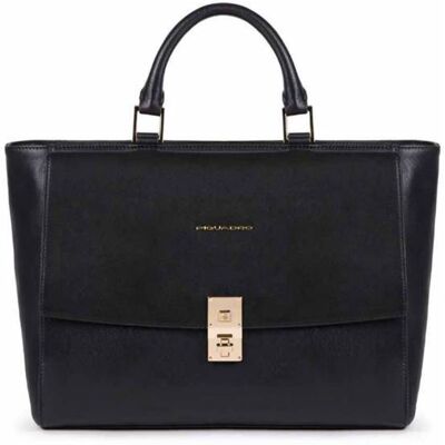 Borsa PIQUADRO Dafne Donna Borsa lavoro Pelle Nero - CA5280DF-N Borsa PIQUADRO Dafne Donna Borsa lavoro Pelle Nero - CA5280DF-N